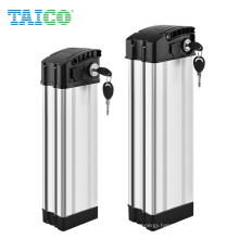High Capacity Silver Fish Case Ebike Batteries 48V 20Ah 18650 Lithium Ion Electric Bicycle Battery For Downtube Hailong Ebike Ba